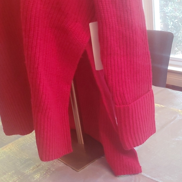 Nwt athleta Shasta chunky oversized vneck sweater - Picture 3 of 5